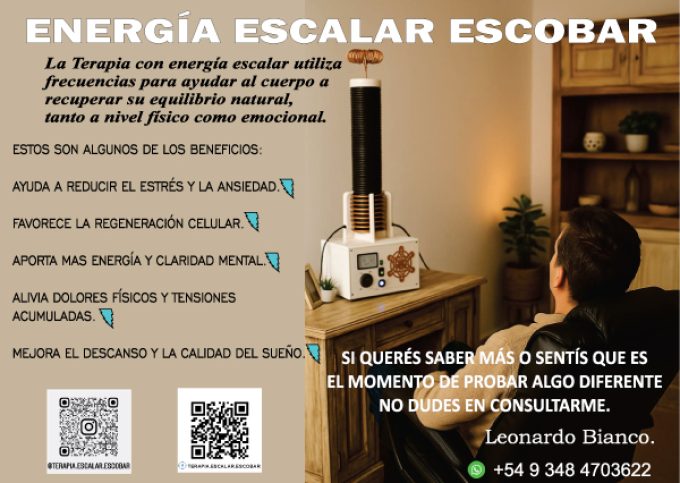 ENERGÍA ESCALAR ESCOBAR