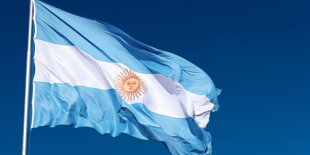 María Catalina Echevarría y la Bandera Nacional