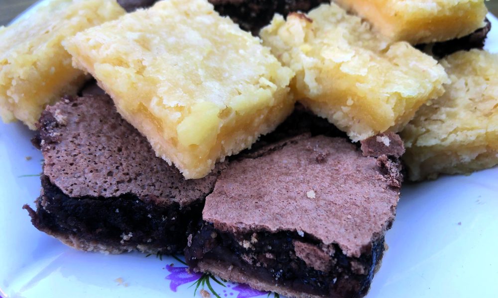 Variedades de Kuchen: de limón y de chocolate