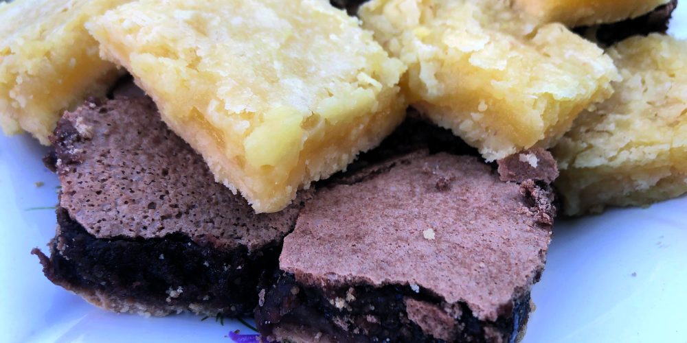 Variedades de Kuchen: de limón y de chocolate