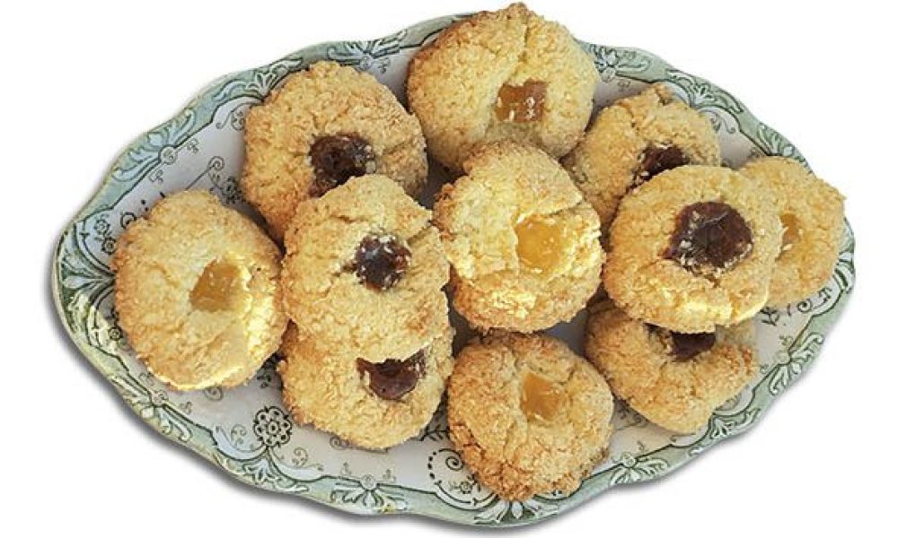 Cocadas con dulce de leche y de batata  (Coquitos)