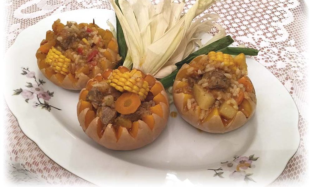 Carbonada en calabacitas