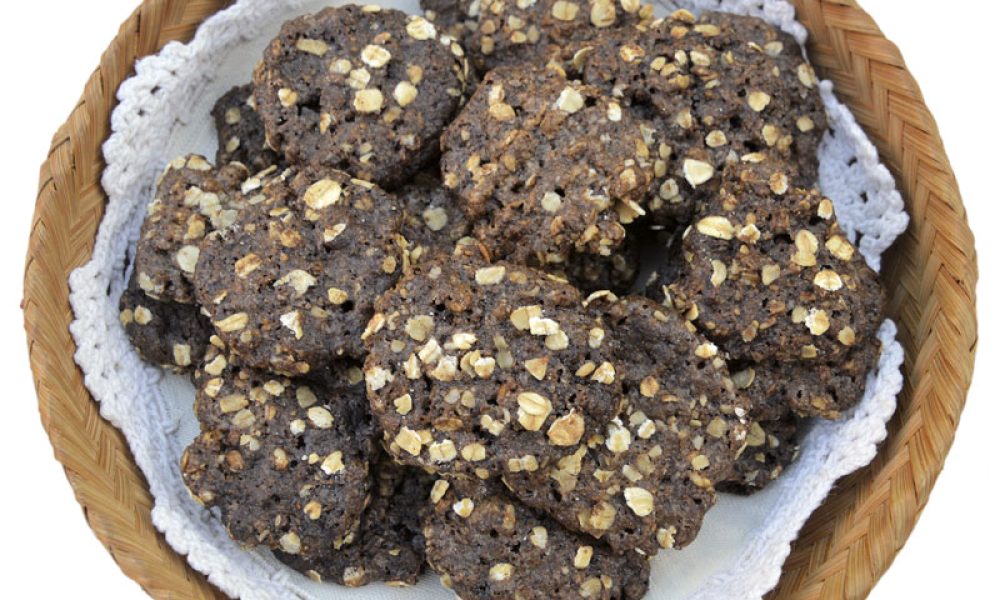 Masitas de avena y azúcar negra