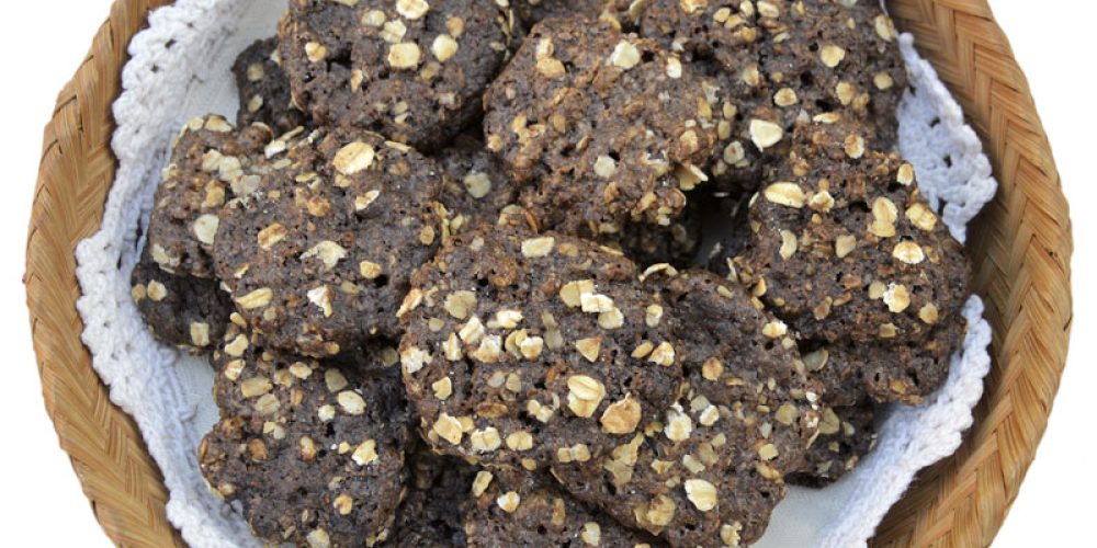 Masitas de avena y azúcar negra