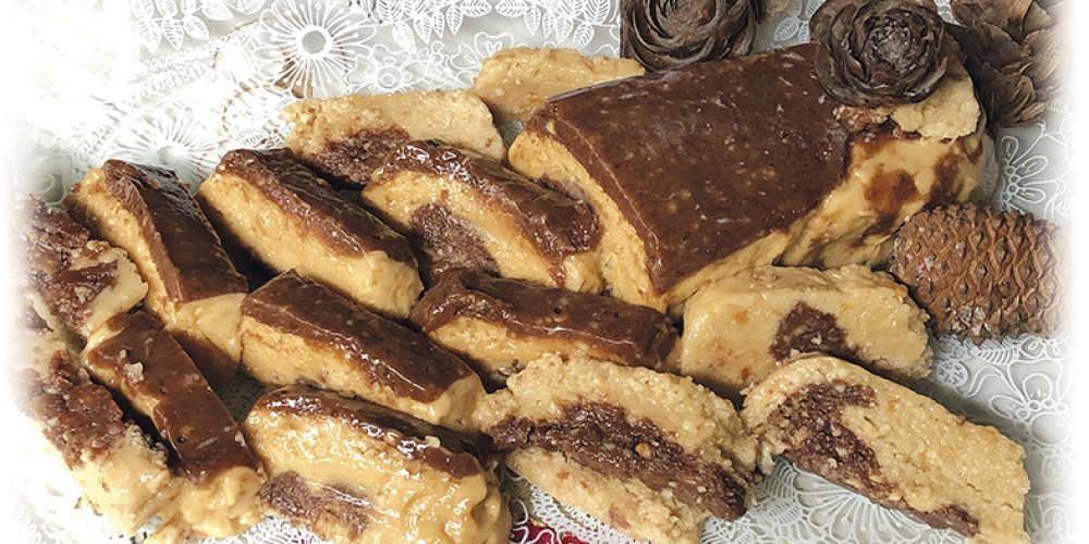 Turrón blando de maní y merengue