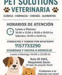 PET SOLUTIONS VETERINARIA