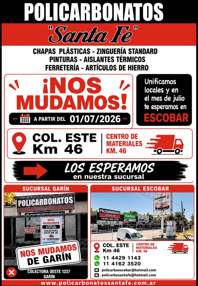 POLICARBONATOS SANTA FE