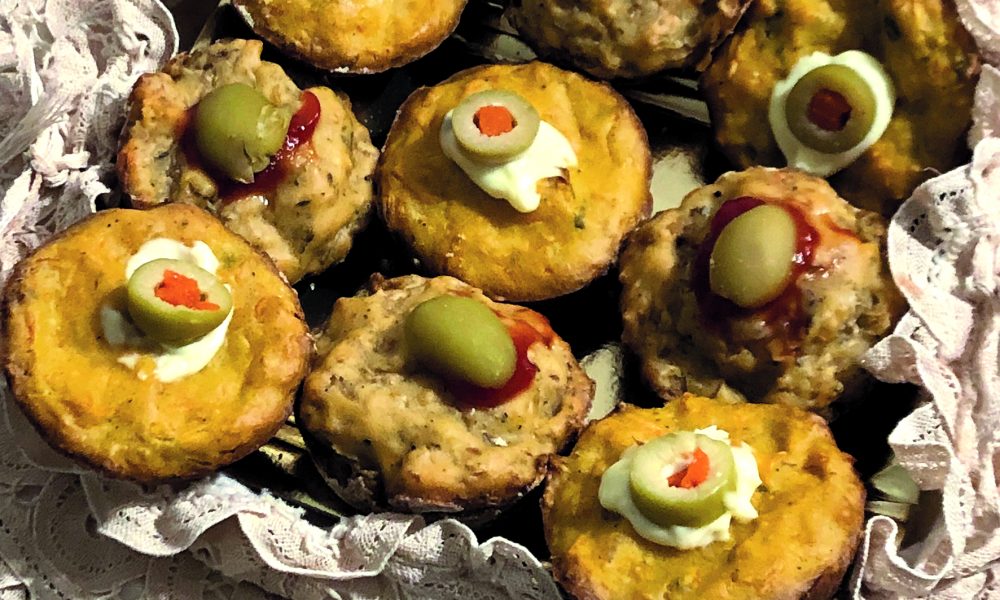 Muffins salados: de cebollas y de zanahorias