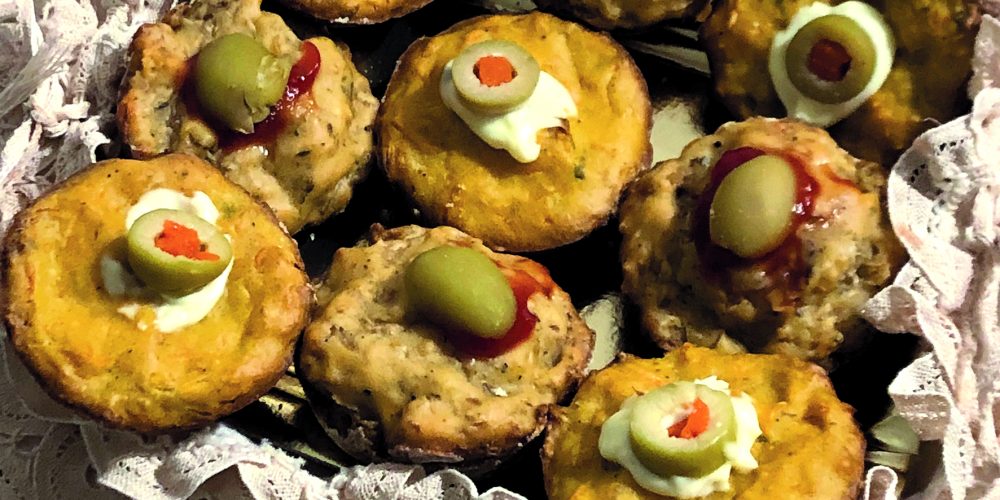 Muffins salados: de cebollas y de zanahorias