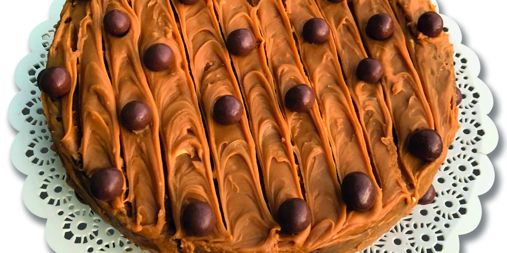 Torta de dulce de leche y chocolate