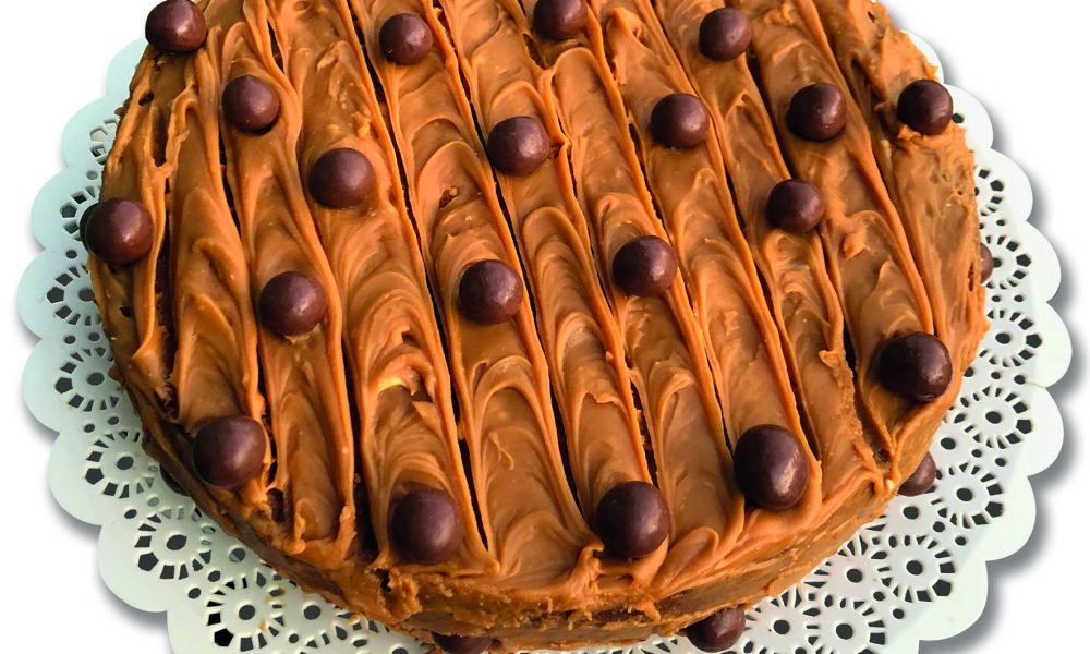 Torta de dulce de leche y chocolate