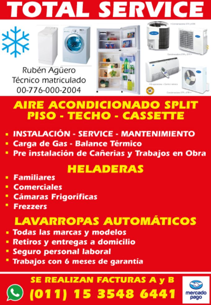 TOTAL SERVICE – RUBEN AGUERO
