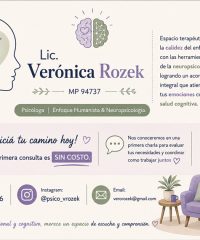 Lic. Verónica Rozek