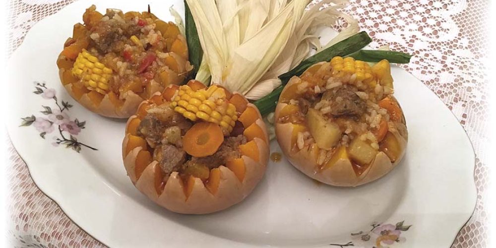 Carbonada en calabacitas