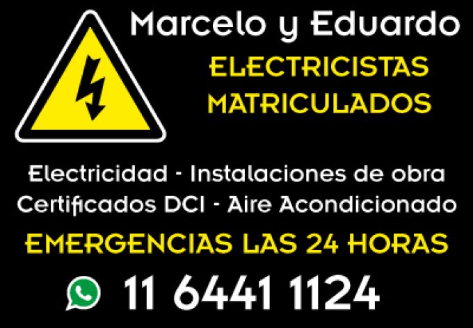 MARCELO Y EDUARDO ELECTRICISTAS