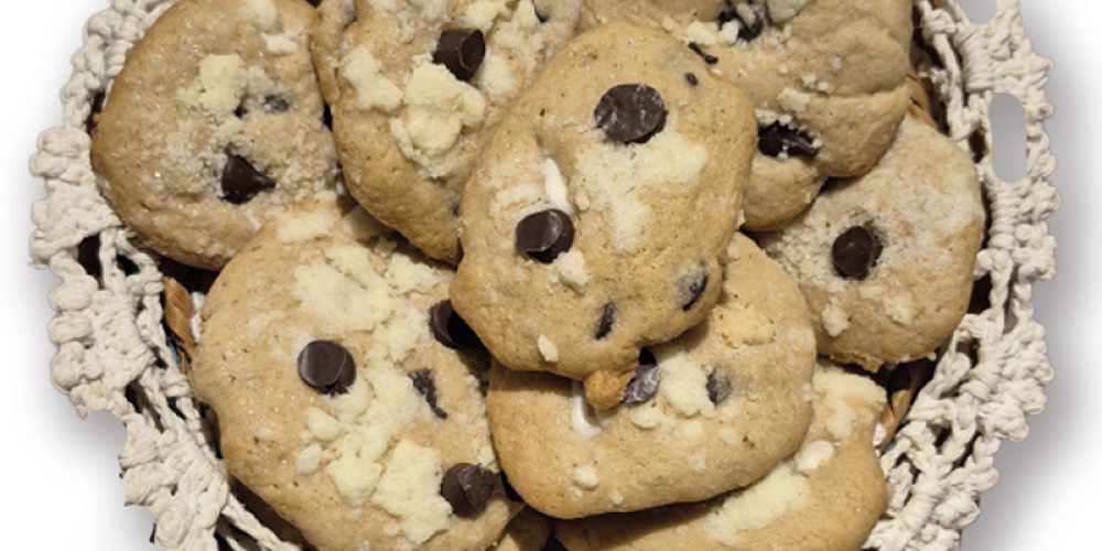 Crumbles cookies con chispitas de chocolate
