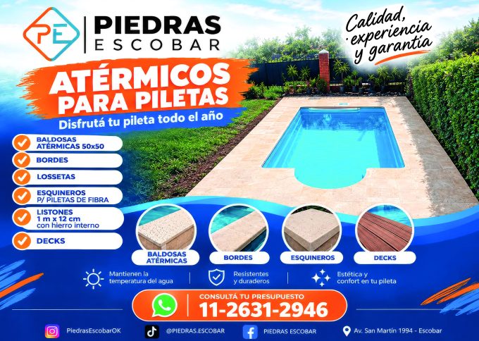 PIEDRAS ESCOBAR